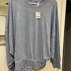 Free People Dream State Pullover Sweatshirt